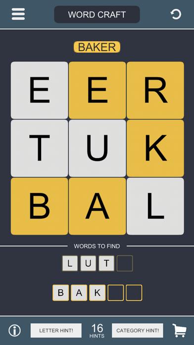 Word Craft iPhone Screenshot