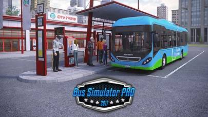 Bus Simulator PRO 2017 iPhone Screenshot