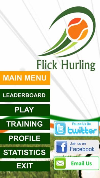 Flick Hurling iPhone Screenshot