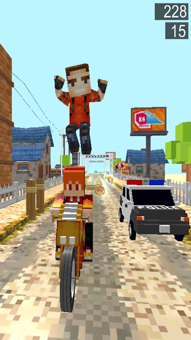 Pixel hero Survival Run 3D Games iPhone Screenshot