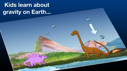 Patrick's Dinosaur: Aliens & Diggers iPhone Screenshot