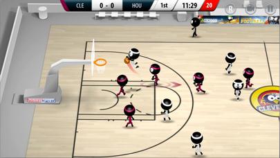Stickman Basketball 2017 iPhone Screenshot
