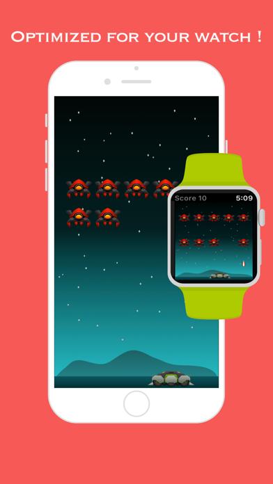 WatchInvaders iPhone Screenshot
