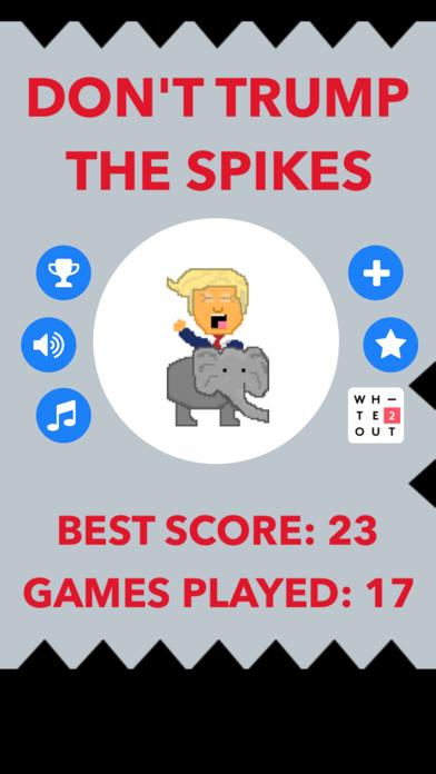 Don't Trump The Spikes iPhone Screenshot