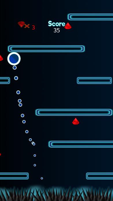 Glow Stairs (Fall Up) iPhone Screenshot
