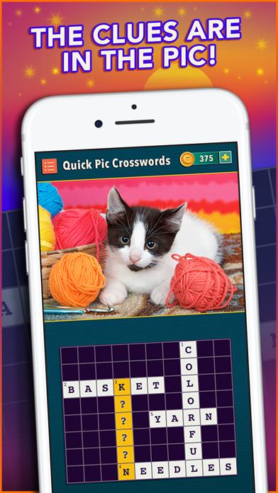 Quick Pic Crosswords Game