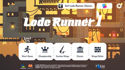 Lode Runner 1 iPhone Screenshot