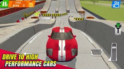 Car Trials Crash Course Driver Game