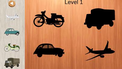 Vehicles For Toddlers Puzzle Game
