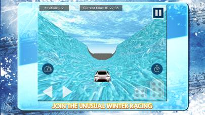 Frozen Water Car Stunt Racing Game