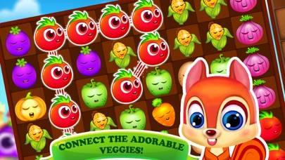 Veggie Splash Puzzle Fun Game