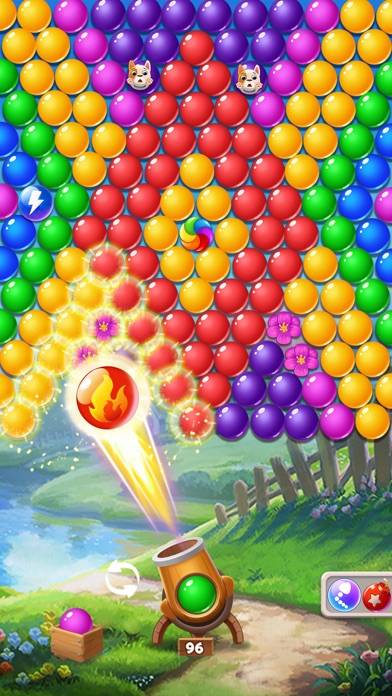 Bubble Shooter Move Game