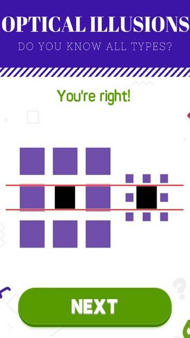 Optical Quiz Visual Illusions Test Game