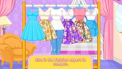 Elsa College Fashion Expert Game
