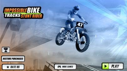 Impossible Bike Tracks Stunts Rider iPhone Screenshot