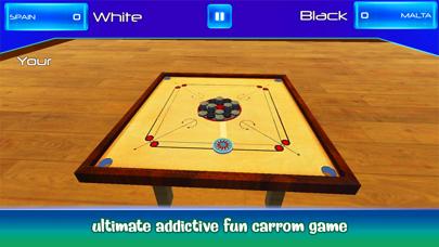 Carrom 3D-Realistic Counter Striker Finger Flick iOS