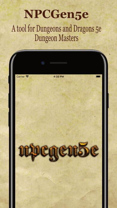 NPCGen5e Game