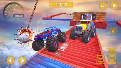 Monster Truck Stunts Challenge Game
