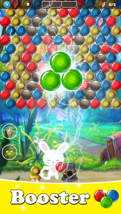 Rabbit Pop Bubble Shooter Game