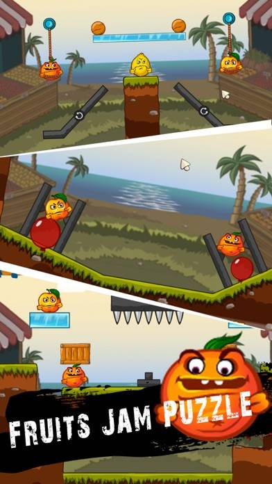 Fruits Jam Puzzle Drop Game