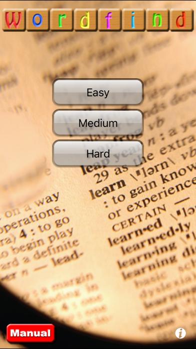 On-Core Wordfind iPhone Screenshot