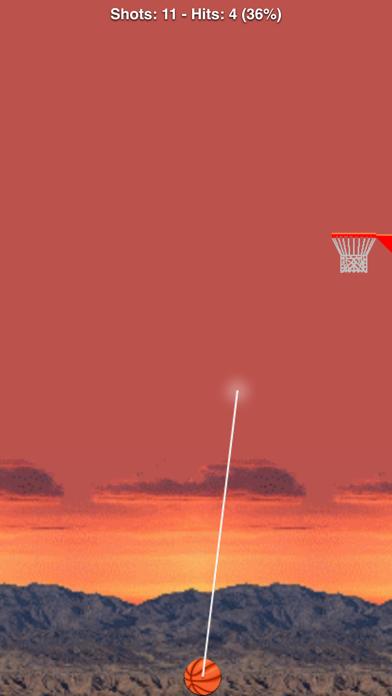 Basketball Game iPhone Screenshot