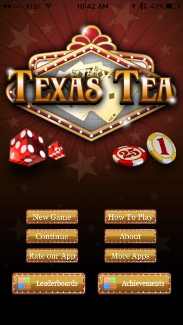 Texas Tea iPhone Screenshot