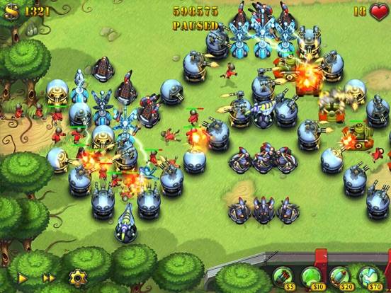 Fieldrunners for iPad iPhone Screenshot