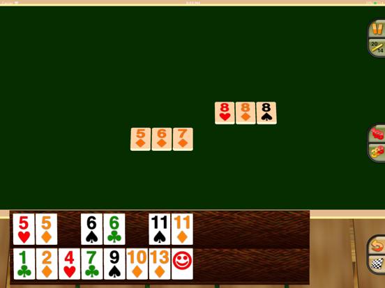 Touch Rummy HD iPhone Screenshot