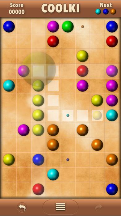 Coolki: A Game About Making Color Lines iPhone Screenshot