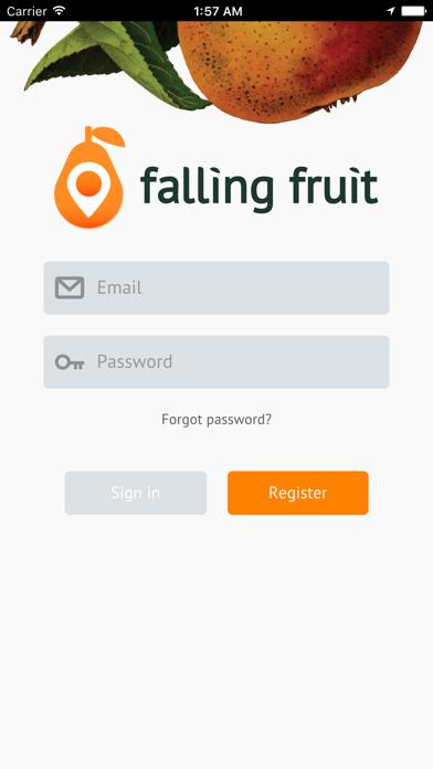 Falling Fruit iPhone Screenshot