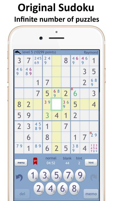 Sudoku9 iPhone Screenshot