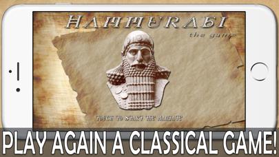 Hammurabi, The Game iPhone Screenshot