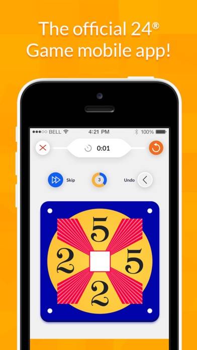 24 Game iPhone Screenshot