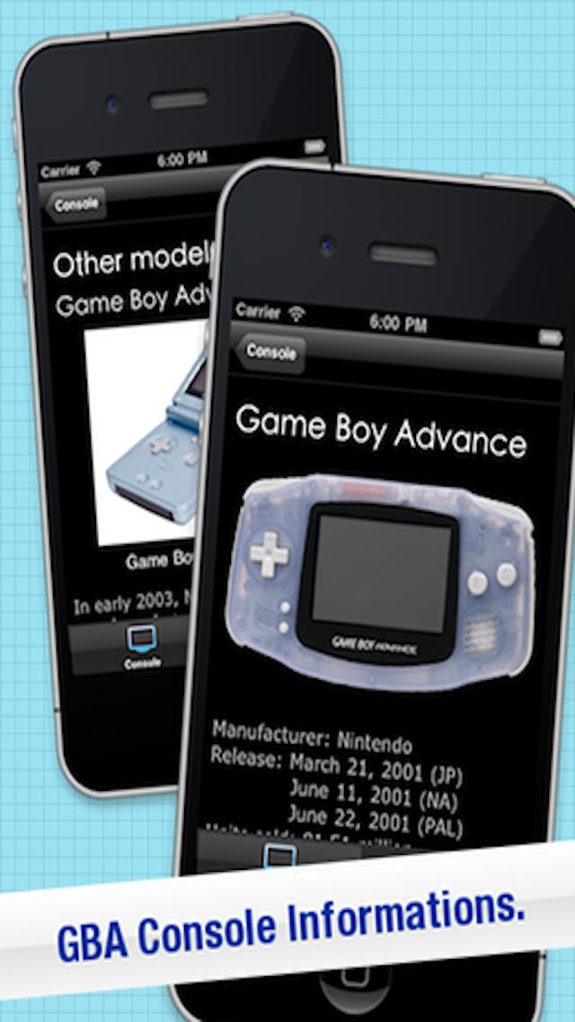 GBA Console & Games Wiki Lite iPhone Screenshot