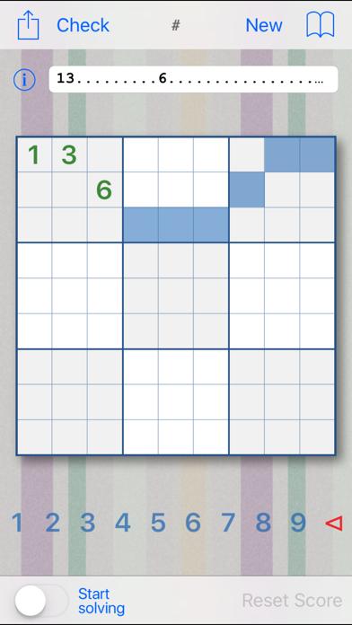 Smart Sudoku iPhone Screenshot