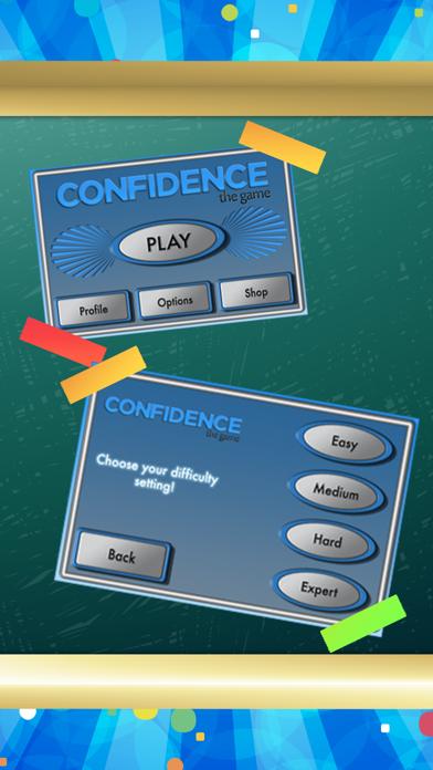 Confidence: The Game iPhone Screenshot