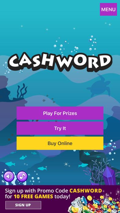 Cashword by Michigan Lottery iPhone Screenshot