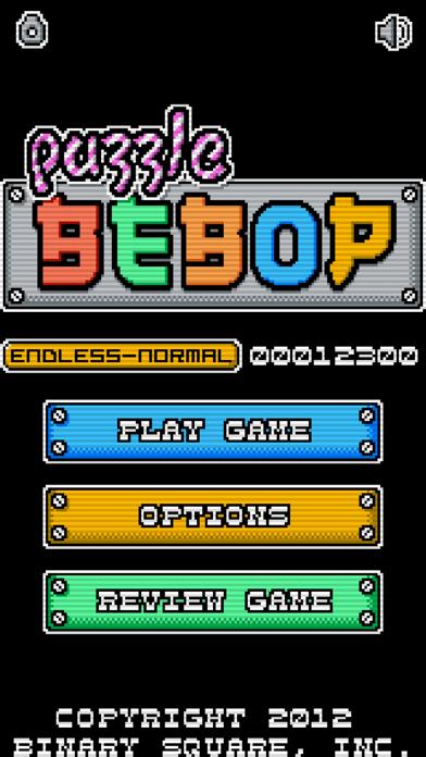 Puzzle Bebop iPhone Screenshot