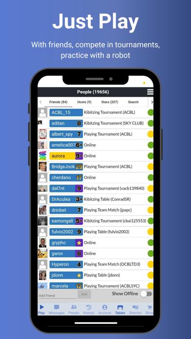 Bridge Base Online iPhone Screenshot