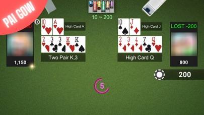 Classic Paigow Poker iPhone Screenshot