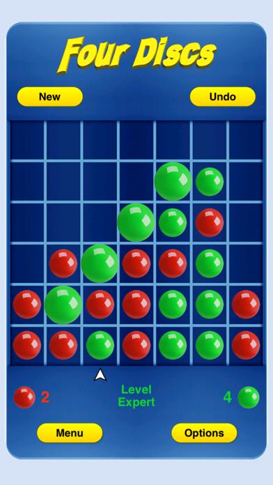 Four Discs Classic Game iPhone Screenshot