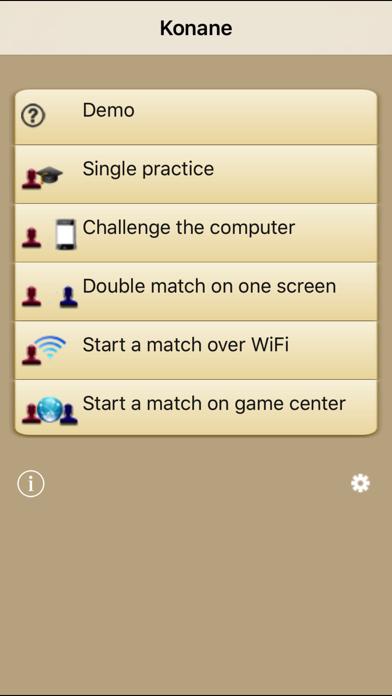 Konane iPhone Screenshot