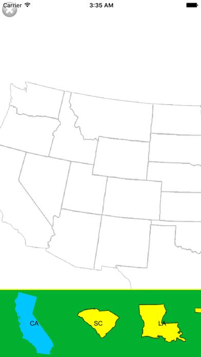 Estados Americanos iPhone Screenshot