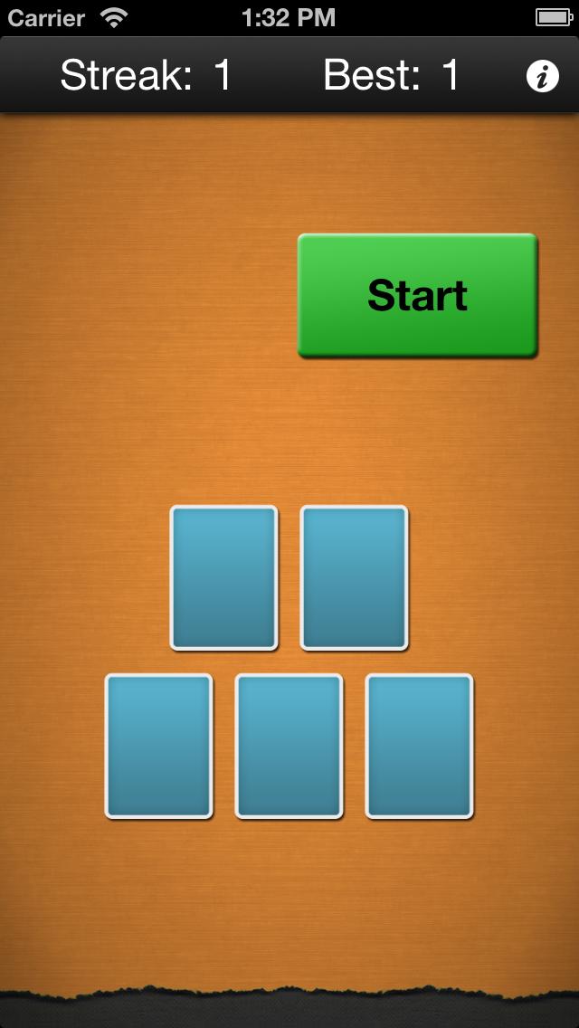 Memory Find iPhone Screenshot