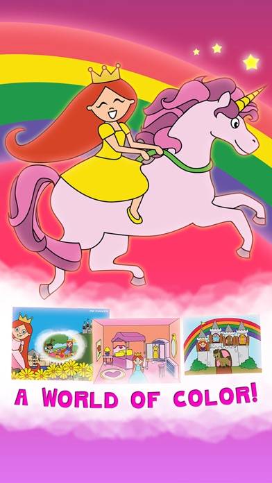 Princess Fairy Tale Coloring Wonderland for Kids and Family Preschool Ultimate Edition iOS