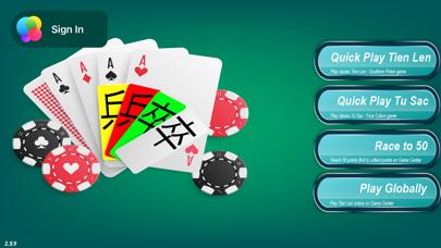 Tien Len iPhone Screenshot