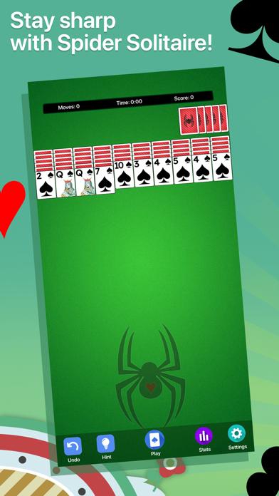 Spider Solitaire· iPhone Screenshot
