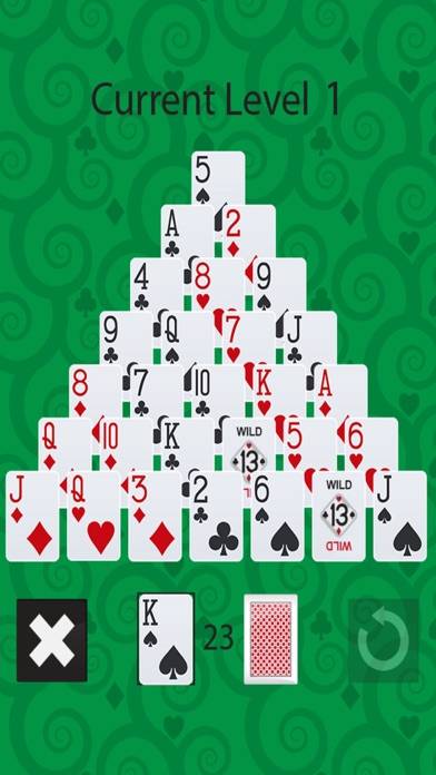 Solitaire 13 iPhone Screenshot