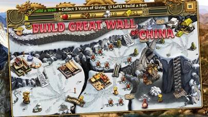 Building the Great Wall of China iPhone Screenshot